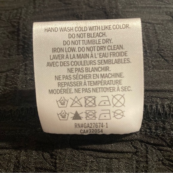 ANTHROPOLOGIE Sz XL Charley Mock Neck Keyhole Back Pockets Wide Leg Jumpsuit NEW - Picture 13 of 16